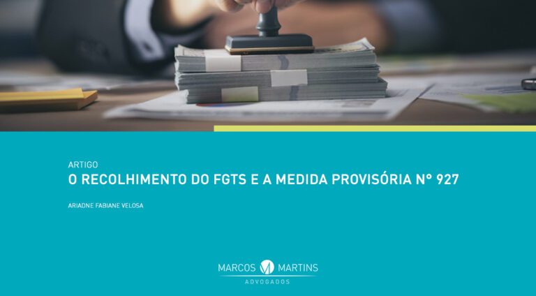 Marcos Martins Artigo medida provisória 927