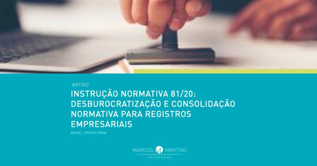 Marcos Martins Artigo Desburocratização e Consolidação Normativa